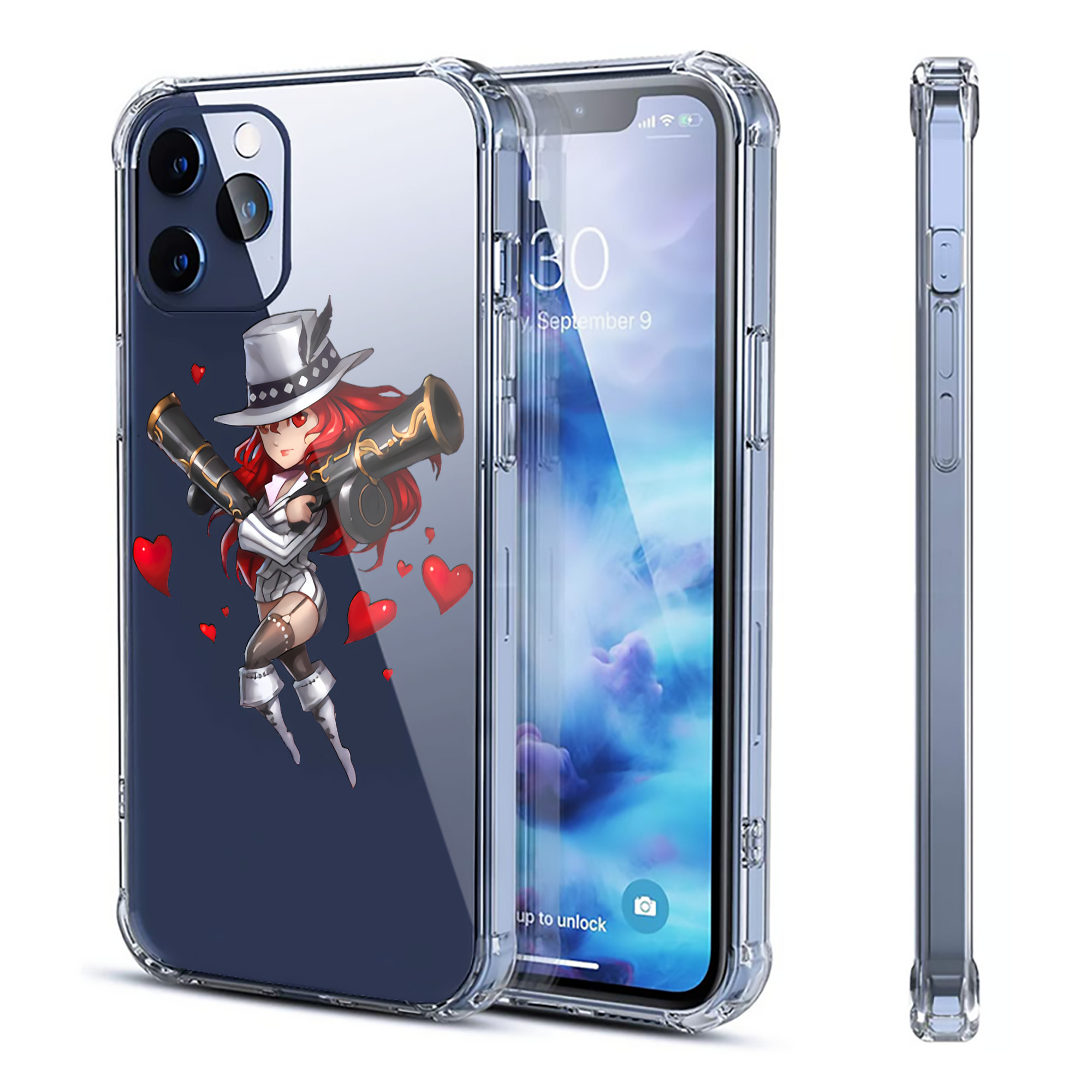 （画像用） リーグ・オブ・レジェンド League of Legends LOL 【iPhone 12シリーズ対応】透明スマホケース（クリアソフトケース）